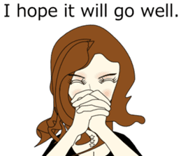 Good evening,Ms.YORUKO No. Two(English) sticker #6760503