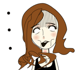 Good evening,Ms.YORUKO No. Two(English) sticker #6760506