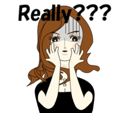 Good evening,Ms.YORUKO No. Two(English) sticker #6760508