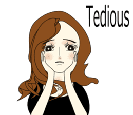 Good evening,Ms.YORUKO No. Two(English) sticker #6760518