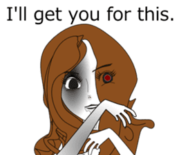 Good evening,Ms.YORUKO No. Two(English) sticker #6760522