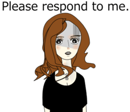 Good evening,Ms.YORUKO No. Two(English) sticker #6760524