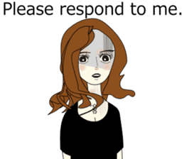 Good evening,Ms.YORUKO No. Two(English) sticker #6760524