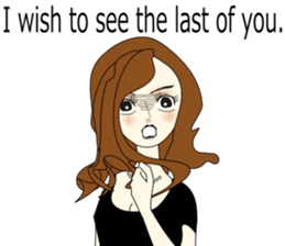 Good evening,Ms.YORUKO No. Two(English) sticker #6760525