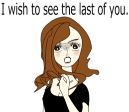 Good evening,Ms.YORUKO No. Two(English) sticker #6760525