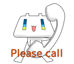 TELU-CHAN (Phone fairy, Telu-chan en) sticker #6761329