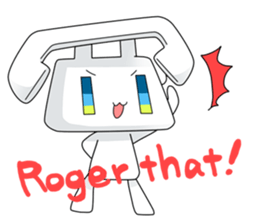 TELU-CHAN (Phone fairy, Telu-chan en) sticker #6761348