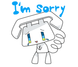 TELU-CHAN (Phone fairy, Telu-chan en) sticker #6761353