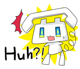 TELU-CHAN (Phone fairy, Telu-chan en) sticker #6761357