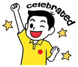 Yellow Boy Red Girl sticker #6761568