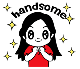 Yellow Boy Red Girl sticker #6761575