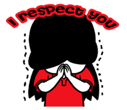 Yellow Boy Red Girl sticker #6761577