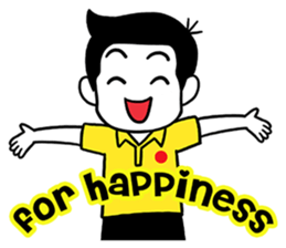 Yellow Boy Red Girl sticker #6761578