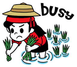 Yellow Boy Red Girl sticker #6761583