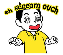 Yellow Boy Red Girl sticker #6761584