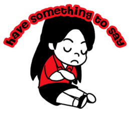 Yellow Boy Red Girl sticker #6761585