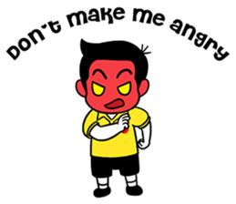 Yellow Boy Red Girl sticker #6761586