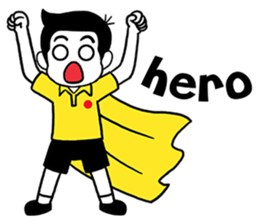 Yellow Boy Red Girl sticker #6761590