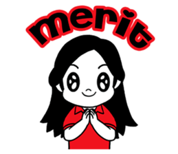 Yellow Boy Red Girl sticker #6761593