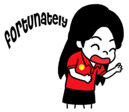 Yellow Boy Red Girl sticker #6761599