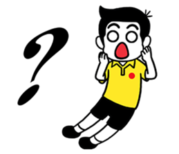 Yellow Boy Red Girl sticker #6761604
