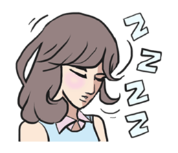 AsB - Comic Girls (My Hair Colour) sticker #6761977