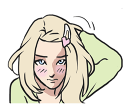 AsB - Comic Girls (My Hair Colour) sticker #6761985