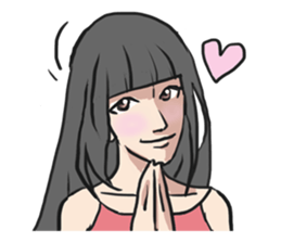 AsB - Comic Girls (My Hair Colour) sticker #6761987