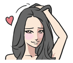AsB - Comic Girls (My Hair Colour) sticker #6761988
