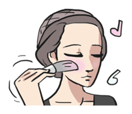 AsB - Comic Girls (My Hair Colour) sticker #6761992