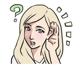 AsB - Comic Girls (My Hair Colour) sticker #6761993