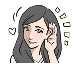 AsB - Comic Girls (My Hair Colour) sticker #6761997