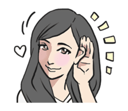 AsB - Comic Girls (My Hair Colour) sticker #6761997