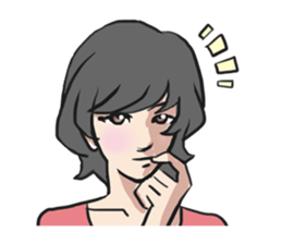 AsB - Comic Girls (My Hair Colour) sticker #6762000