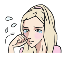 AsB - Comic Girls (My Hair Colour) sticker #6762001