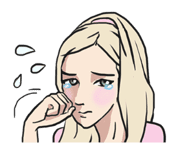 AsB - Comic Girls (My Hair Colour) sticker #6762001