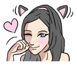 AsB - Comic Girls (My Hair Colour) sticker #6762005