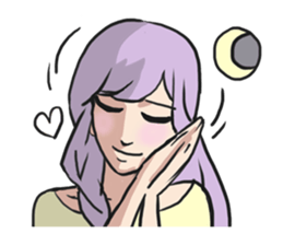AsB - Comic Girls (My Hair Colour) sticker #6762007
