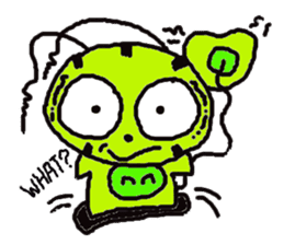 Colorful something sticker #6762129