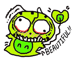 Colorful something sticker #6762132