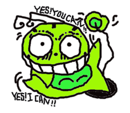 Colorful something sticker #6762133