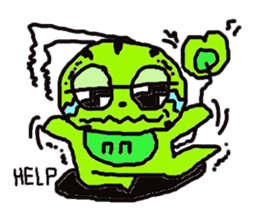 Colorful something sticker #6762134