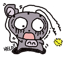 Colorful something sticker #6762145