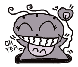 Colorful something sticker #6762146