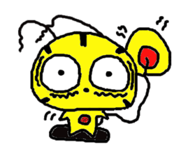 Colorful something sticker #6762153