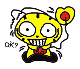 Colorful something sticker #6762155