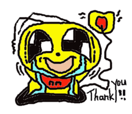 Colorful something sticker #6762156