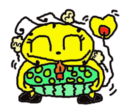 Colorful something sticker #6762157