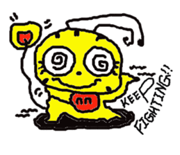 Colorful something sticker #6762158