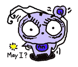 Colorful something sticker #6762159